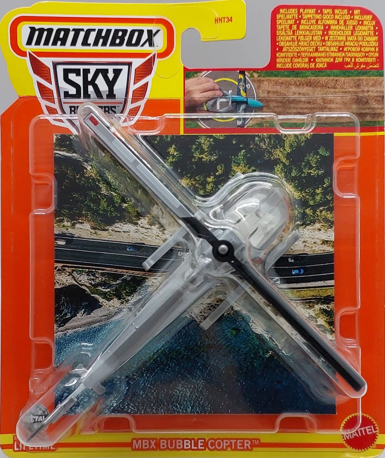 Matchbox Sky Buster MBX Bubble Copter -HVM56