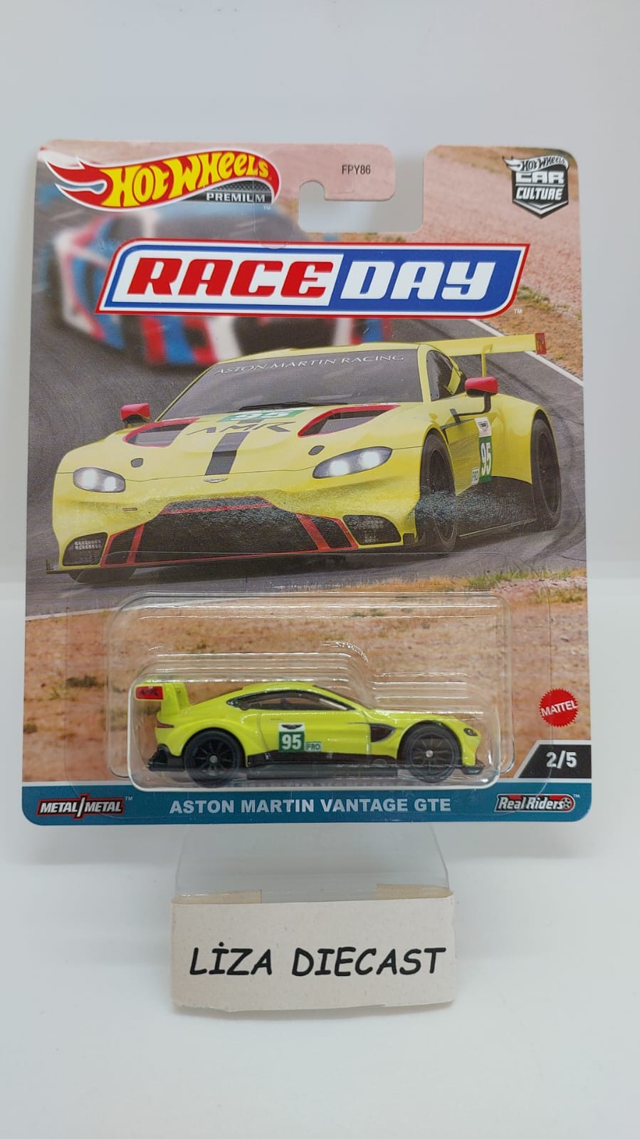 Hot Wheels Premium Car Culture Race Day 5' li Set -FPY86