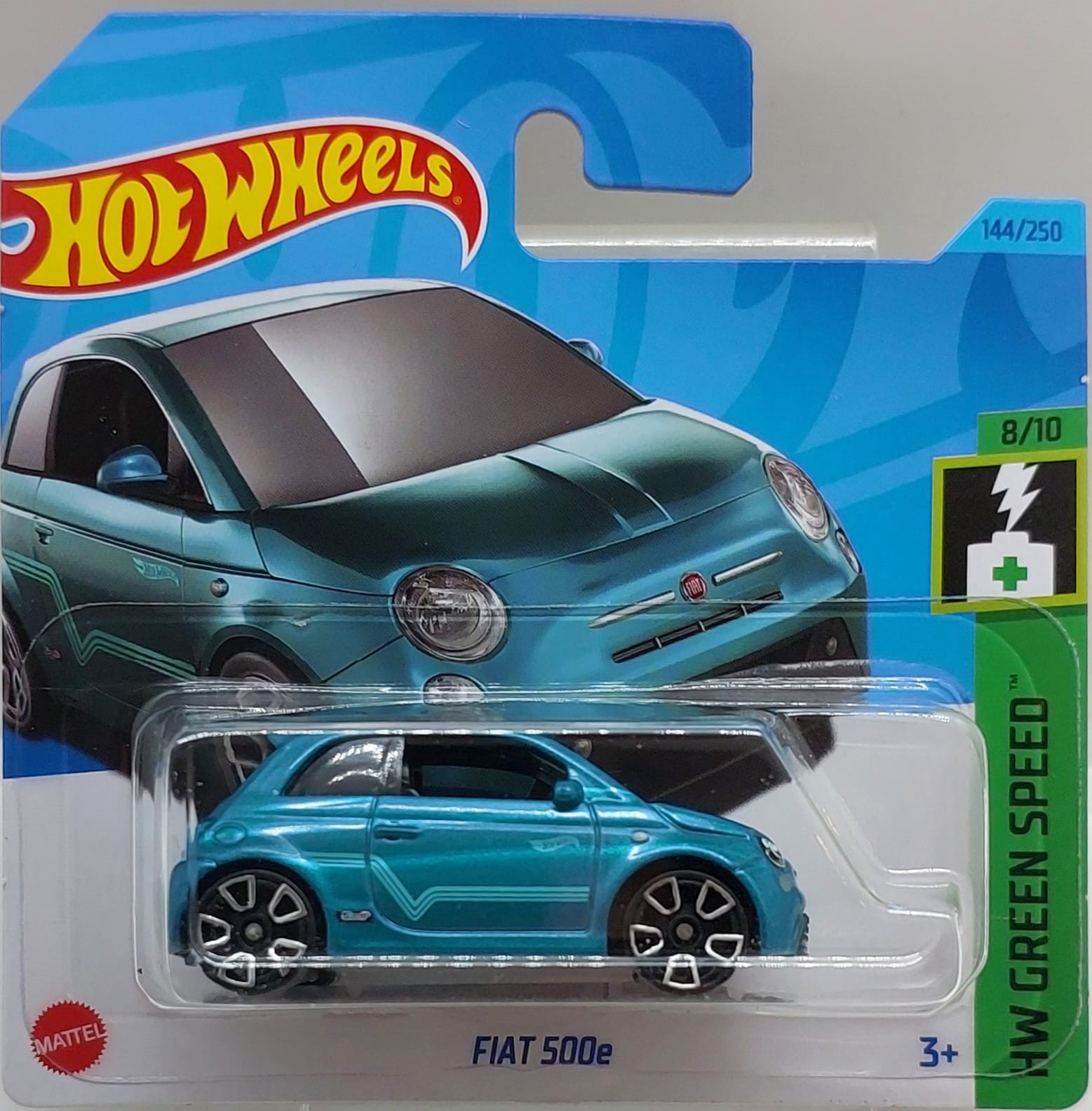 Hot Wheels Compact Kings Fiat 500e Turkuaz -HKH59