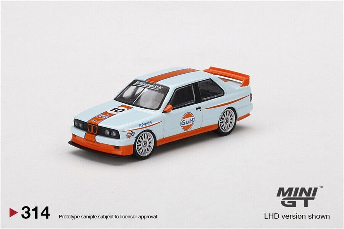 Mini GT Mijo Exclusive Bmw M3 E30 Gulf -MGT00314-MJ