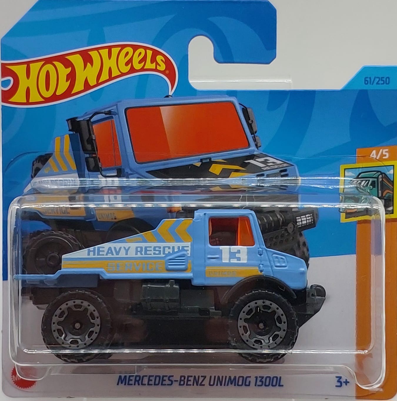 Hot Wheels HW Haulers Mercedes-Benz Unimog 1300L -HKJ99