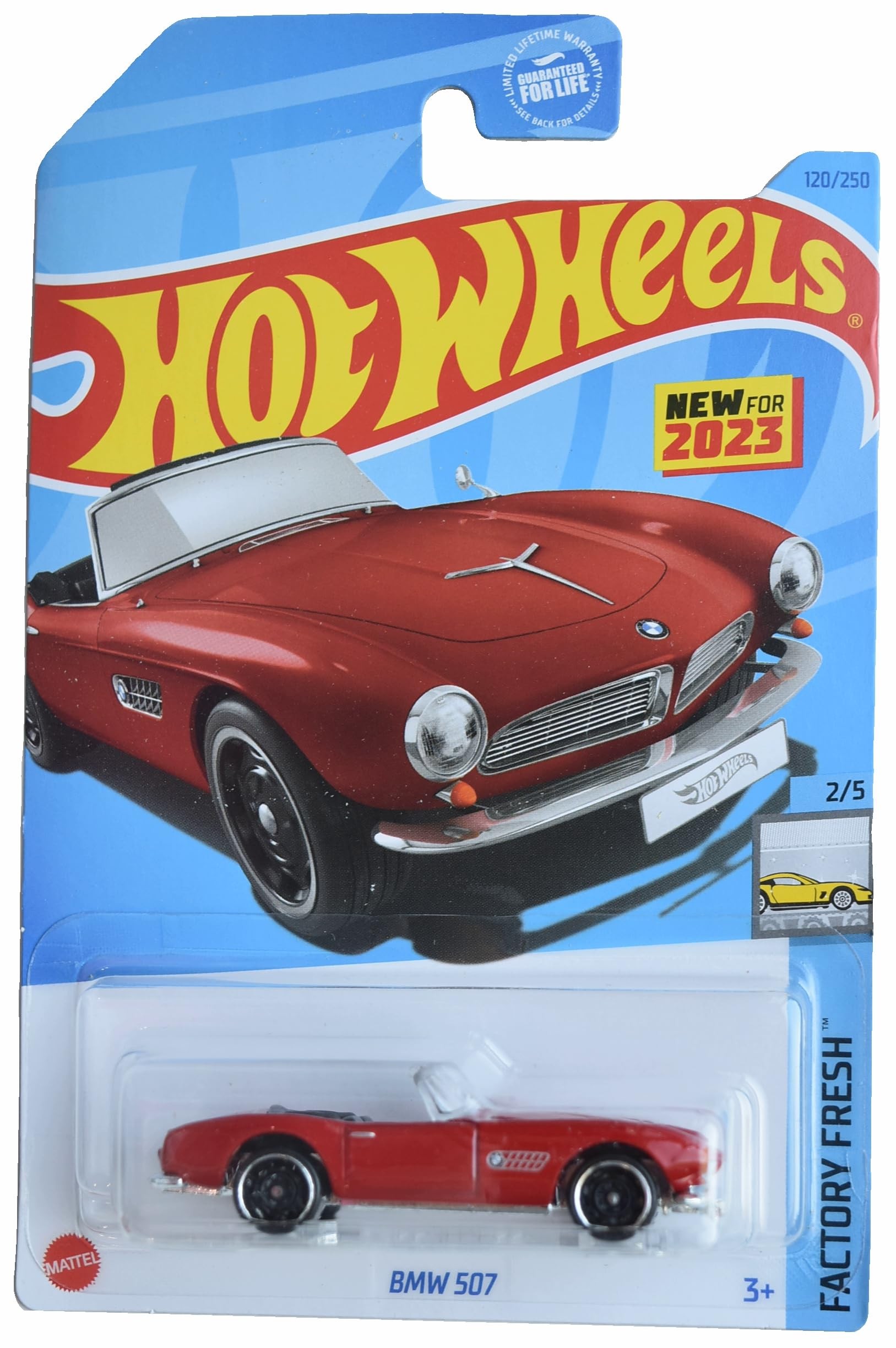 Hot Wheels Factory Fresh Bmw 507 -HKK77 (Y.D.) + Koruma Kabı