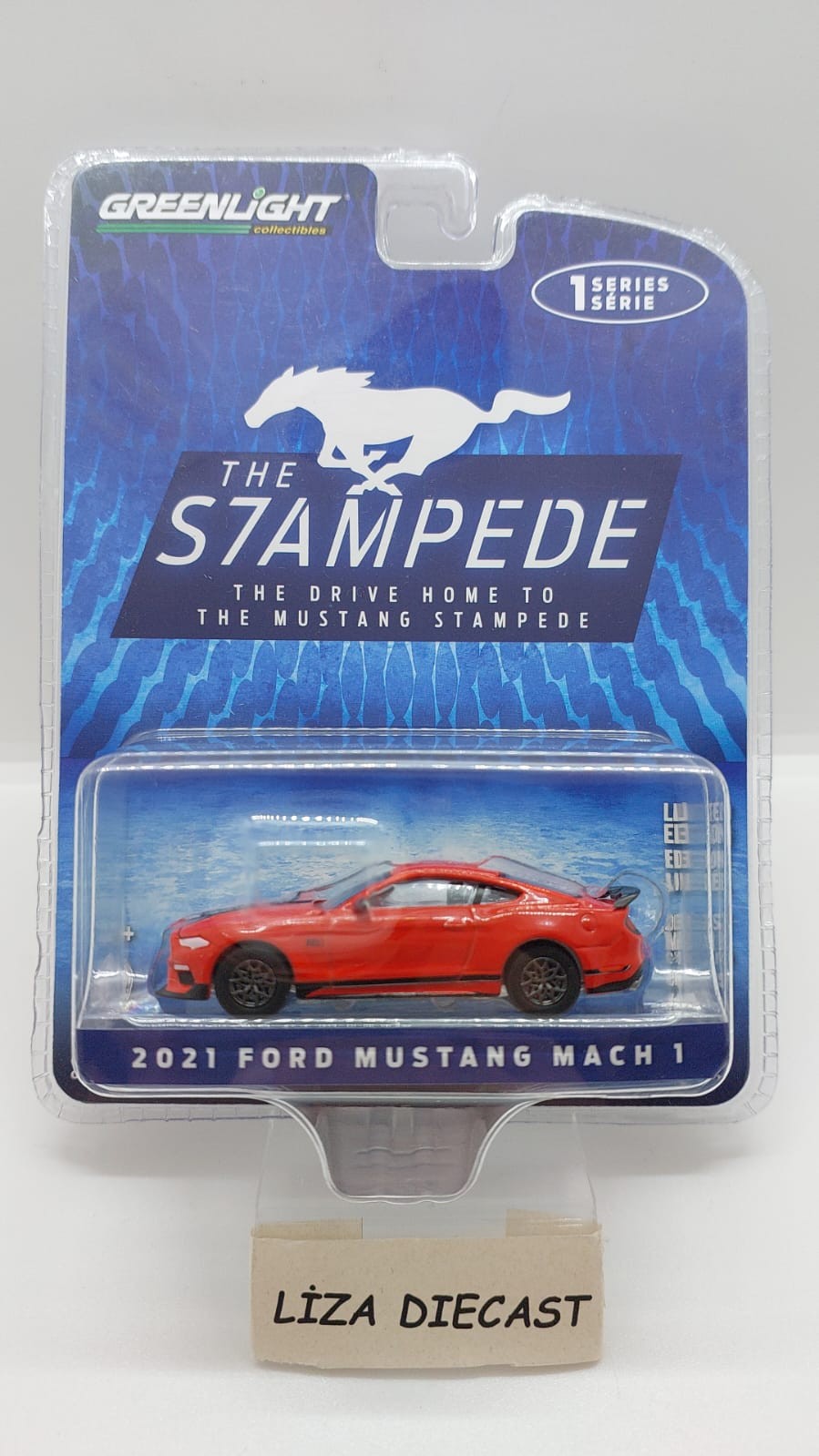 Greenlight The S7ampede Series 1 2021 Ford Mustand Mach 1