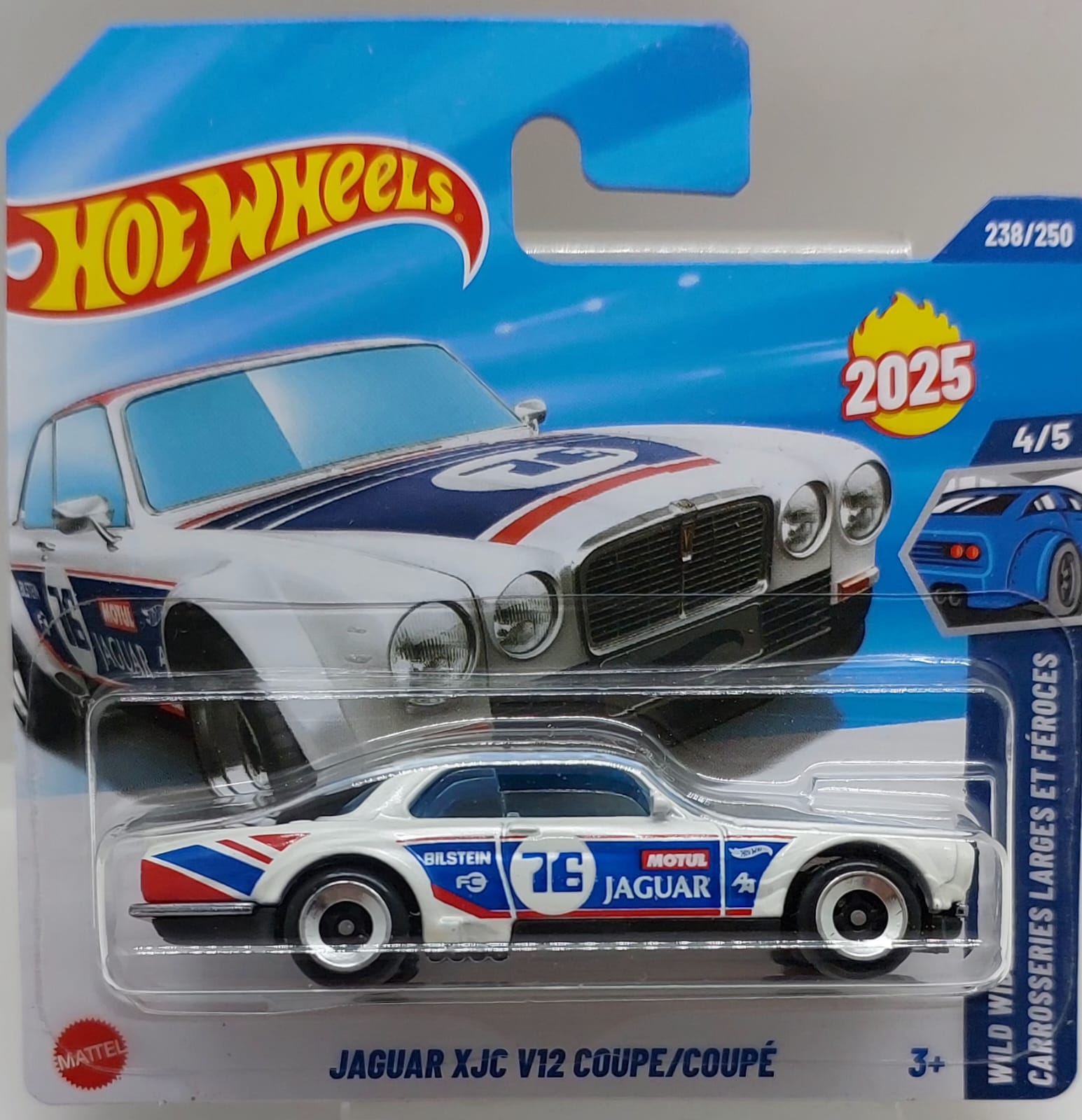 Hot Wheels Wild Widebody Jaguar XJC V12 Coupe -HYW54