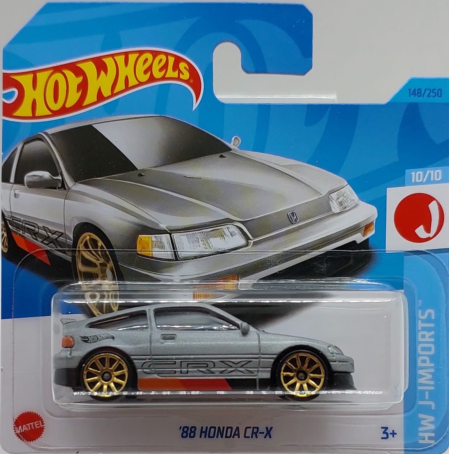 Hot Wheels HW J-Imports '88 Honda CR-X -HKJ17 (2023 Serisi) + Koruma Kabı