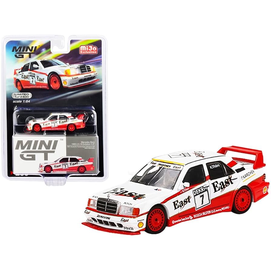 Mini GT Mercedes-Benz 190E 2.5-16 Evolution II #7 -MGT00239-MJ