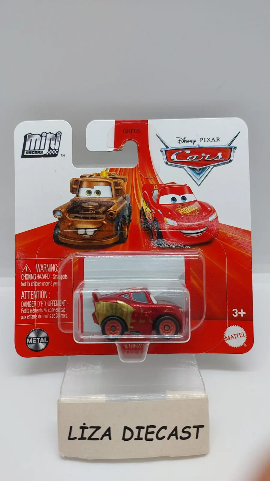 Disney Cars Mini Racers Rusteze Racing Center Lighting McQueen -GKF65