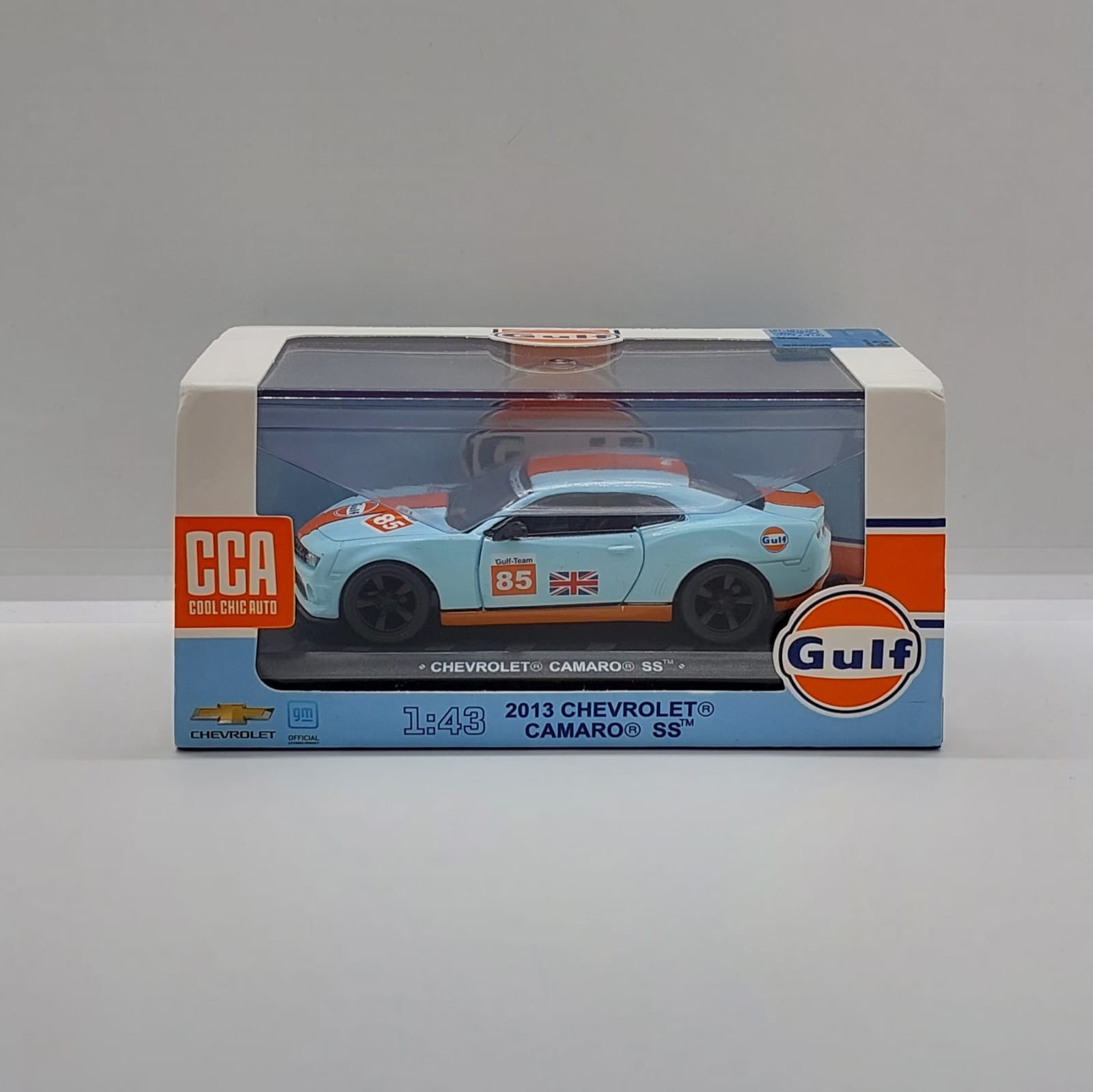 Cool Chic Auto 2013 Chevrolet Camaro SS Gulf Team 1:42 