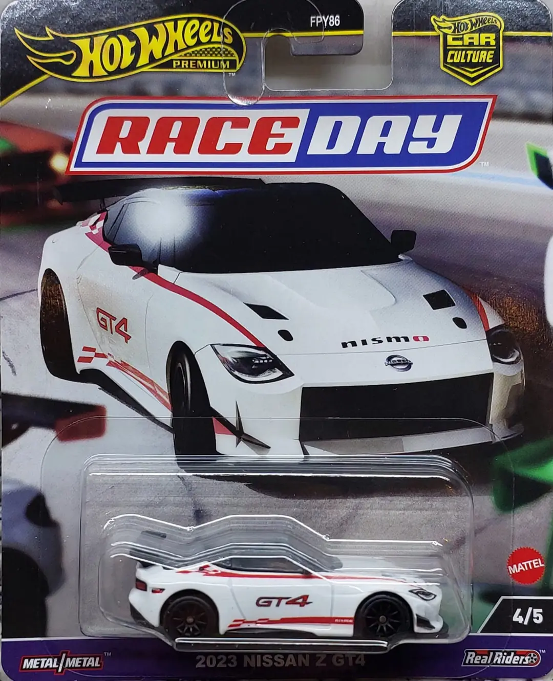 ミニカー hotwheels nismo 4set Hot Wheels Premium Car Culture Race Day 2023 Nissan Z GT4 -HRV73