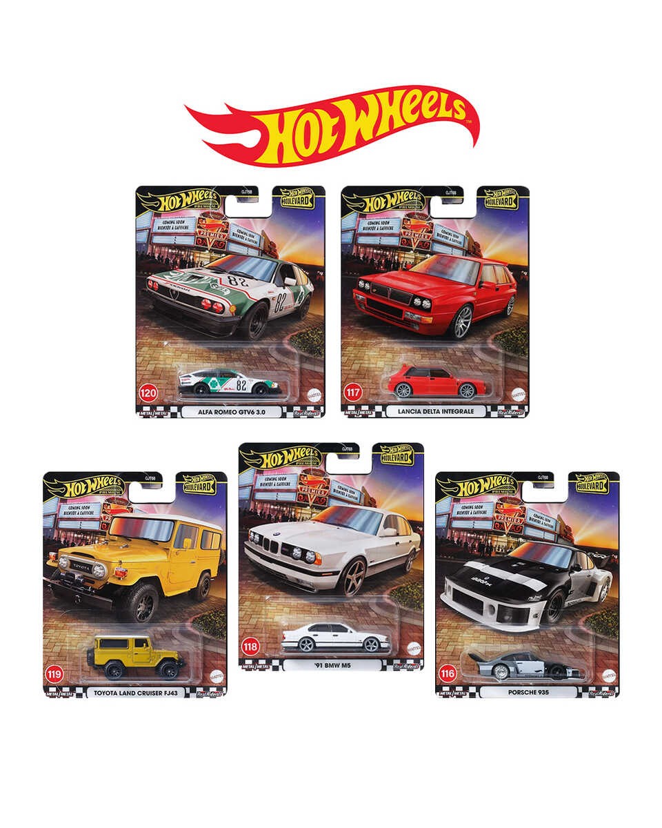 Hot Wheels Premium Boulevard Set 2025 -GJT68-978A