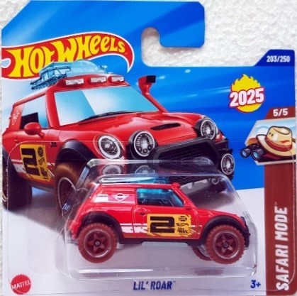 Hot Wheels Safari Mode Lil ' Roar -HYW44