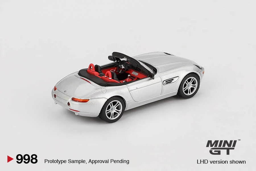 Mini GT  BMW Z8 Silver LHD -MGT00998-L