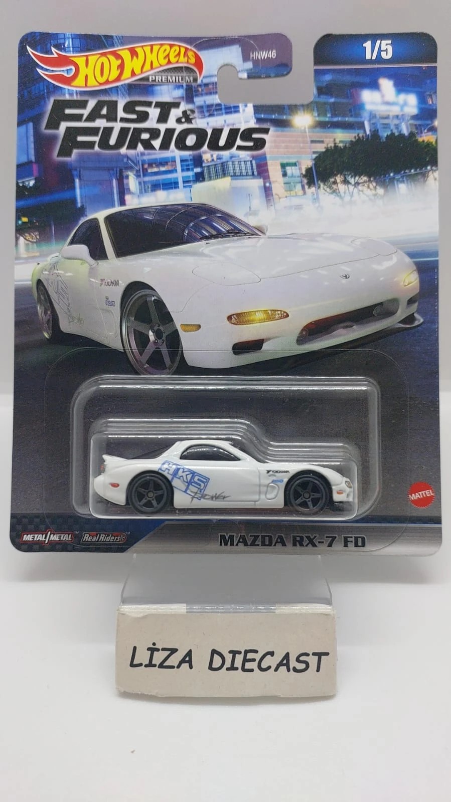 Hot Wheels Premium Fast & Furious 5' li Set -HNW46