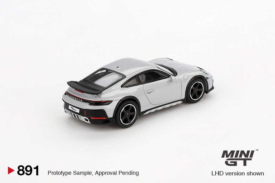 Mini GT Porsche 911 Dakar Ice Gray Metallic LHD -MGT00891-L