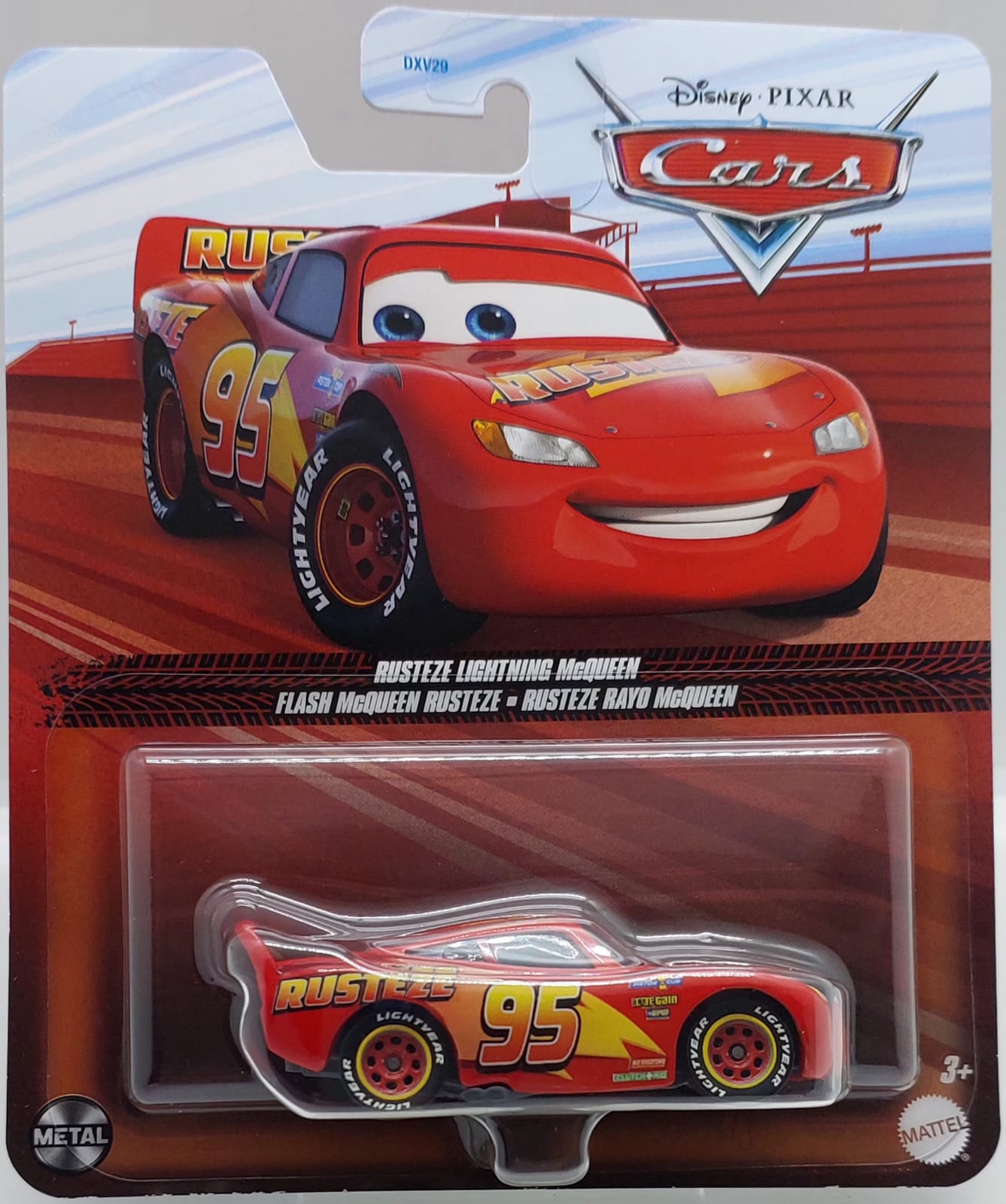 Disney Cars 1/64 Rusteze Lightning McQueen -FGD64