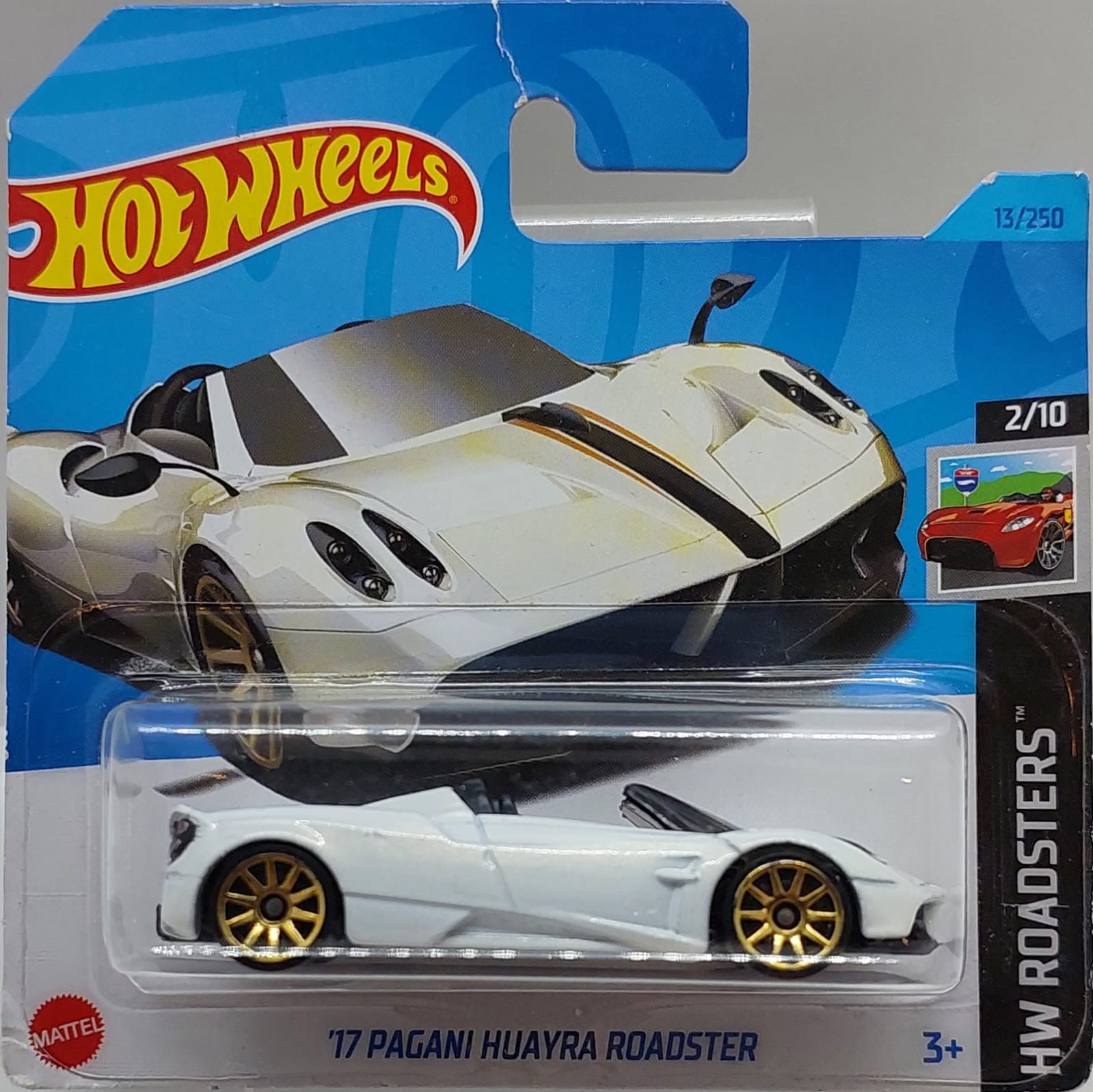 Hot Wheels HW Roadsters '17 Pagani Huayra Roadster (2023) -HKH37 + Koruma Kabı