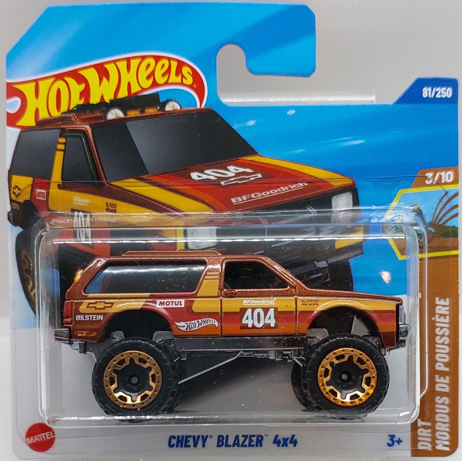 Hot Wheels Dirt Chevy Blazer 4x4 -JBB78