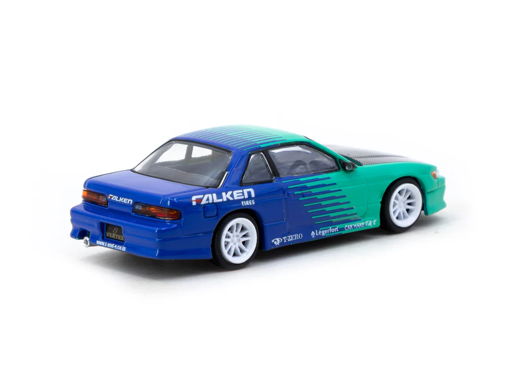 Tarmac Works VERTEX Nissan Silvia (S13) Falken - GLOBAL64 T64G-025-FA