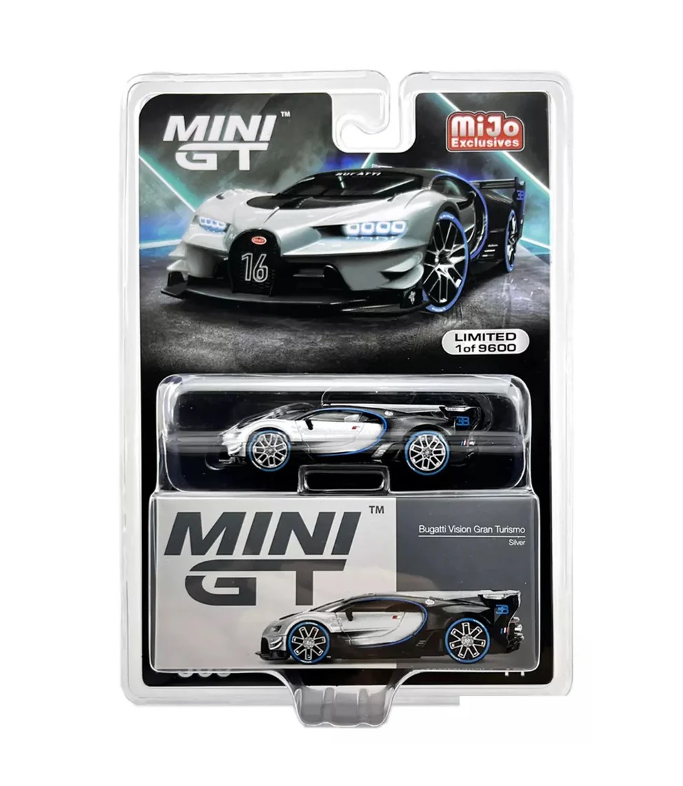 Mini GT Mijo Exclusive Bugatti Vision Gran Turismo Silver - MGT00369-BL (Y.D.)
