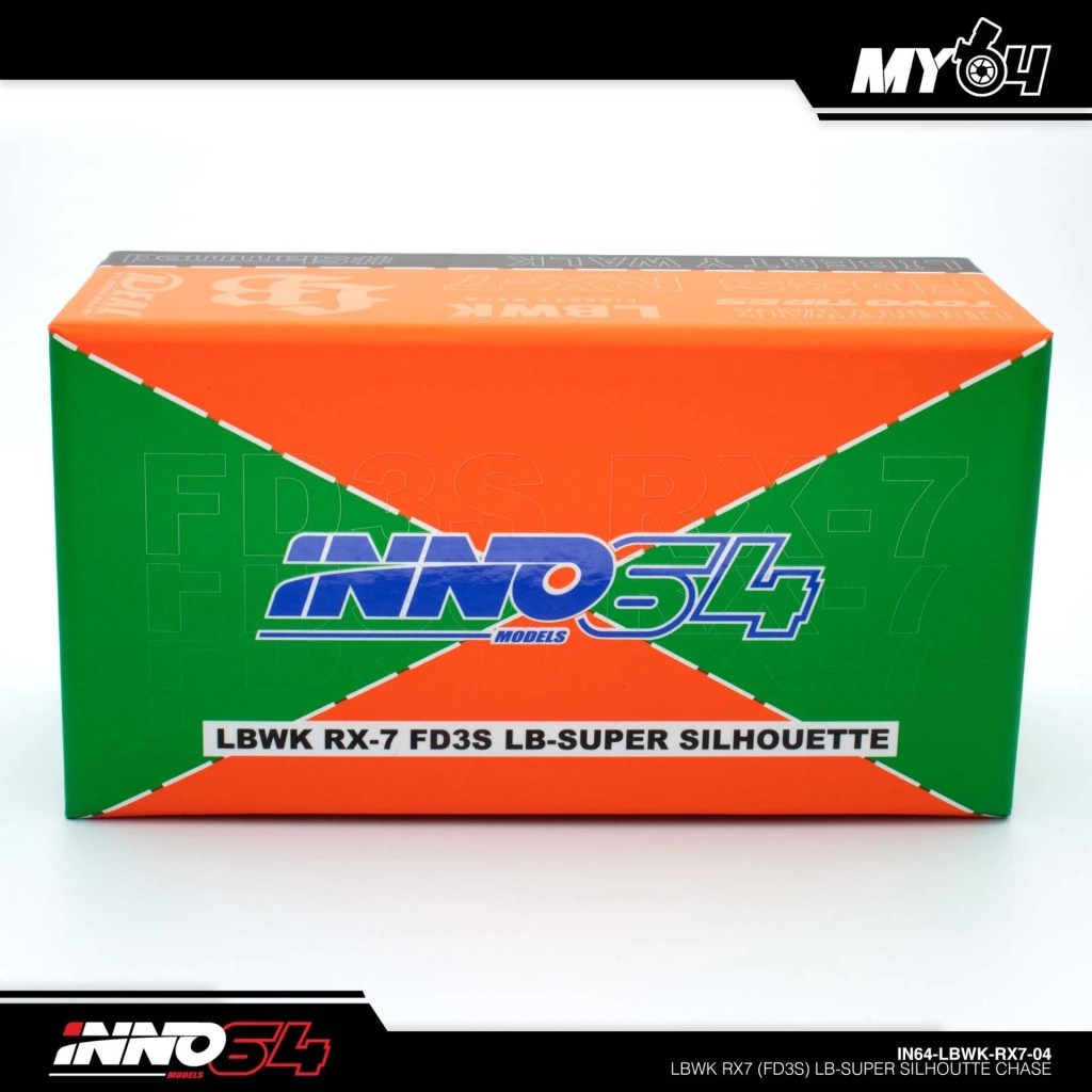 Inno64 LBWK RX-7 (FD3S) LB-SUPER SILHOUETTE  IN64-LBWK-RX7-04 ""CHASE""