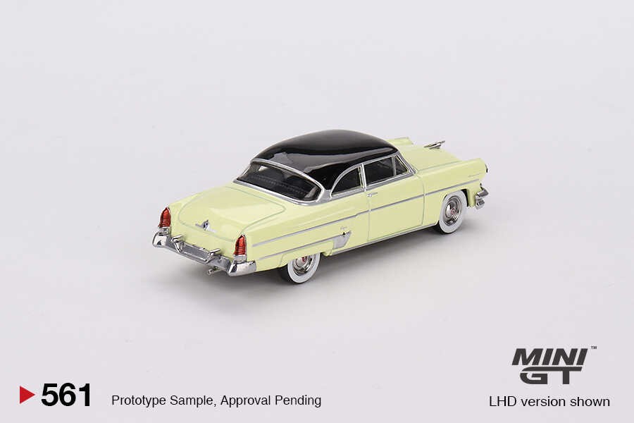 MiniGT 1/64 Lincoln Capri 1954 Premier Yellow MGT00561