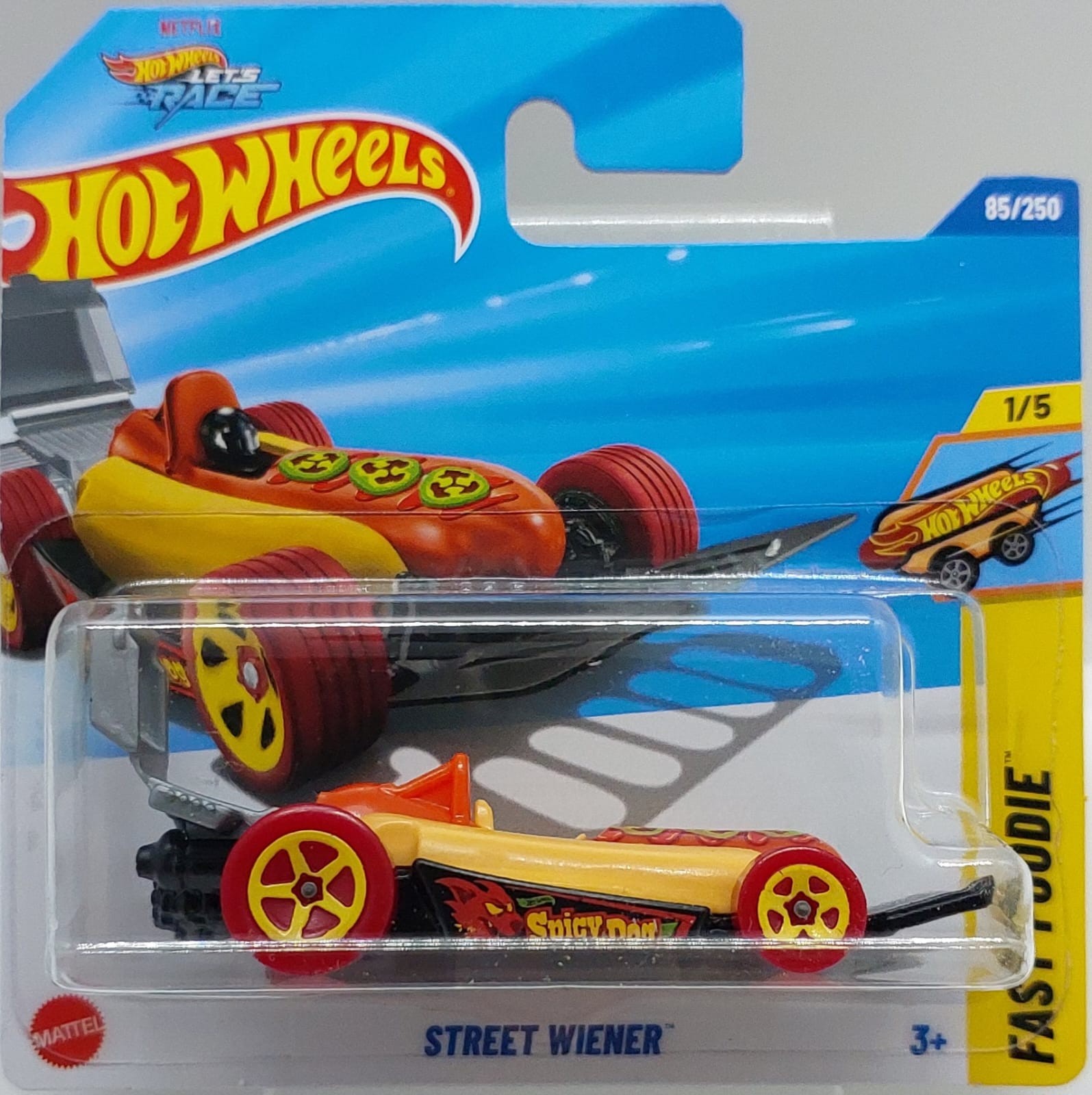 Hot Wheels Fast Foodie Street Wiener -HYX29