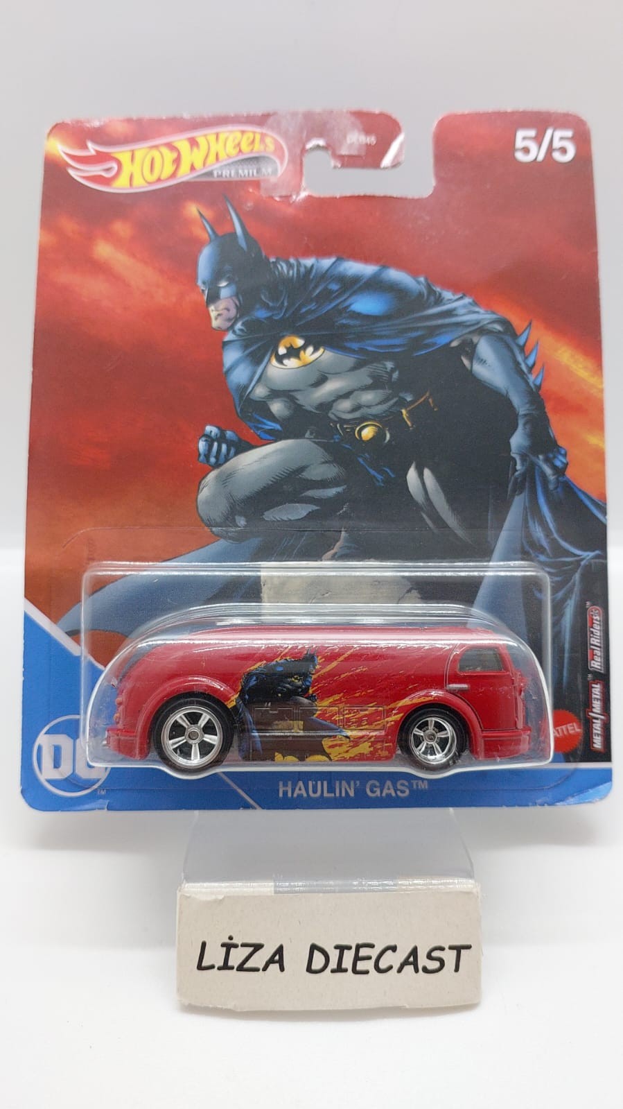 Hot Wheels Premium Batman Serisi 5' li Tam Set -DLB45