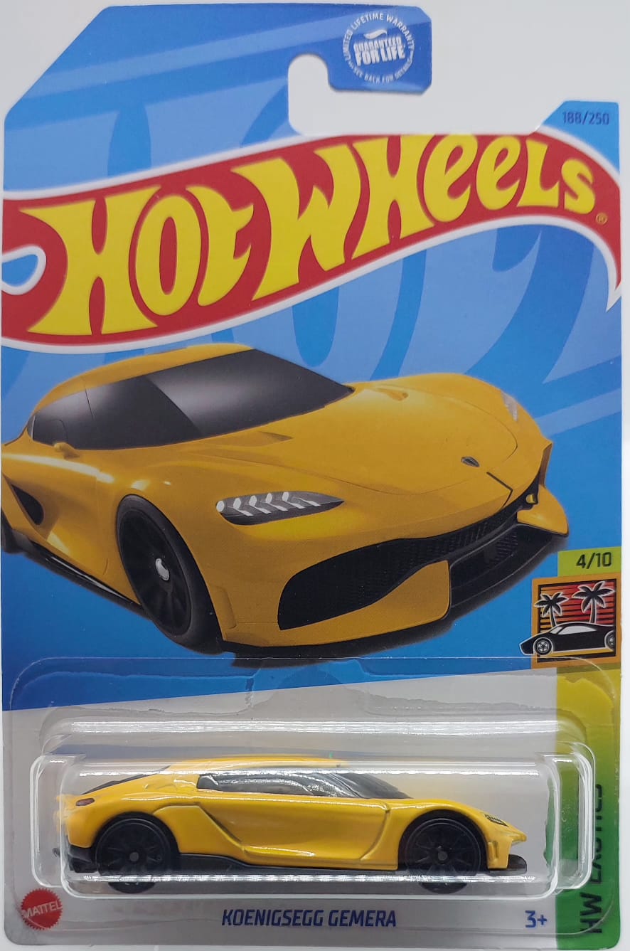 Hot Wheels HW Exotics Koenigsegg Gemera -HKH95 (Y.D.) + Koruma Kabı