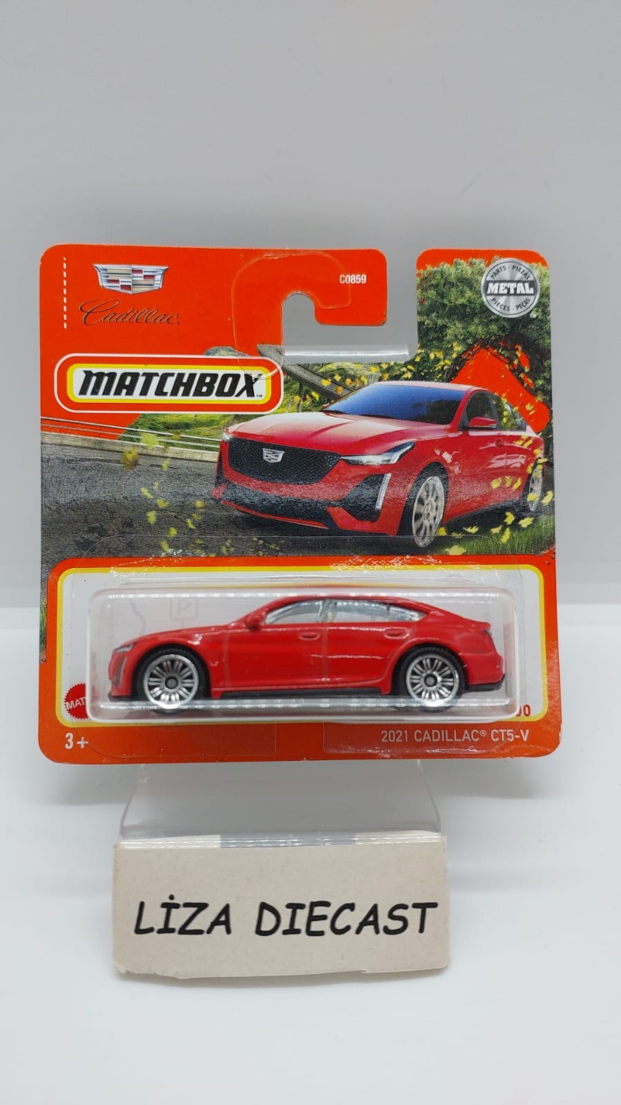 Matchbox 2021 Cadillac CT5-V Kırmızı -HFR37