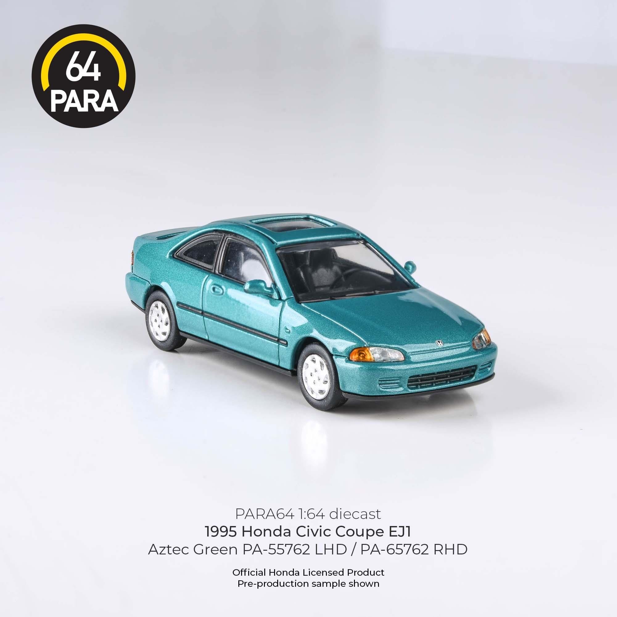 Para64 1995 Honda Civic Coupe EJ1 Green -PA55762