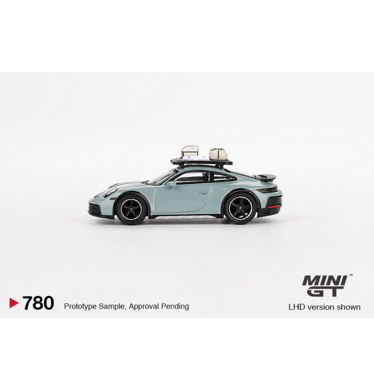 Mini GT 1/64 Porsche 911 Dakar Shade Green Metallic -MGT00780