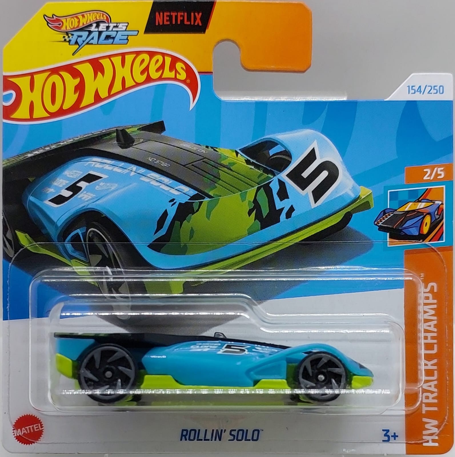 Hot Wheels HW Track Champs Rollin Solo -HTD93