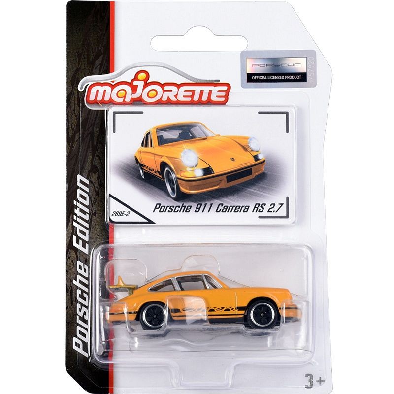 Majorette Porsche Premium Araçlar Porsche 911 Carrera RS 2.7 Sarı