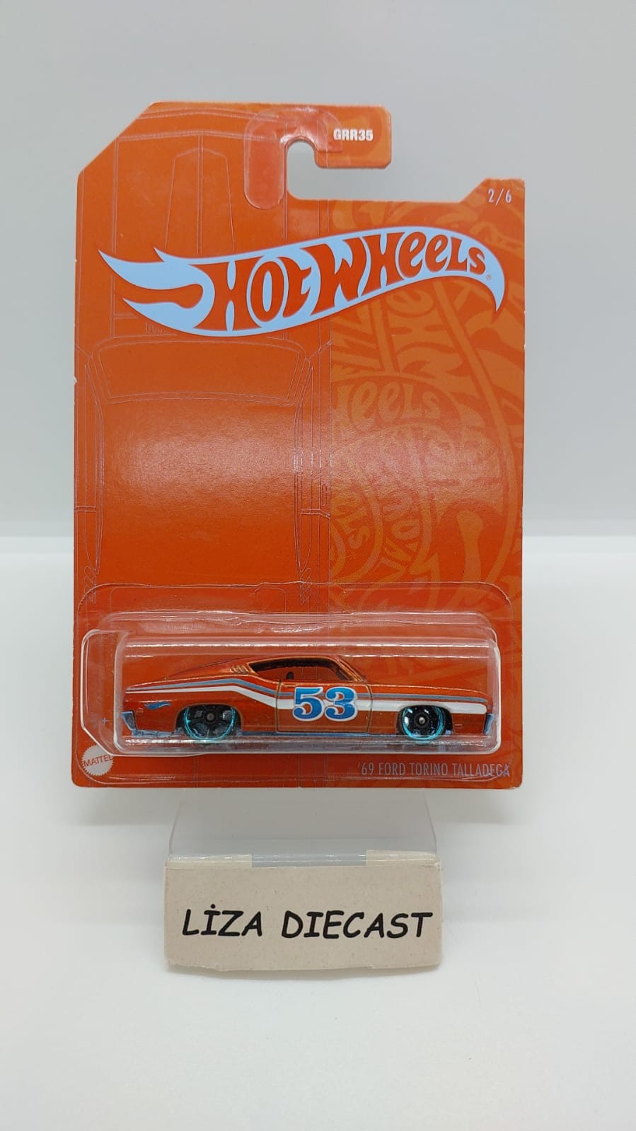 Hot Wheels Orange Blue 6' lı Tam Set -GRR35