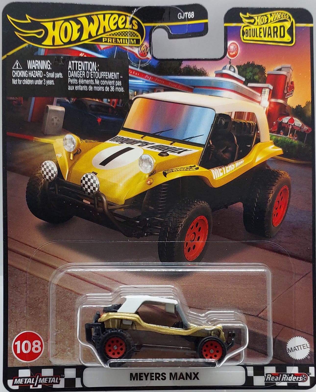 Hot Wheels Premium Boulevard Meyers Manx -HRT57