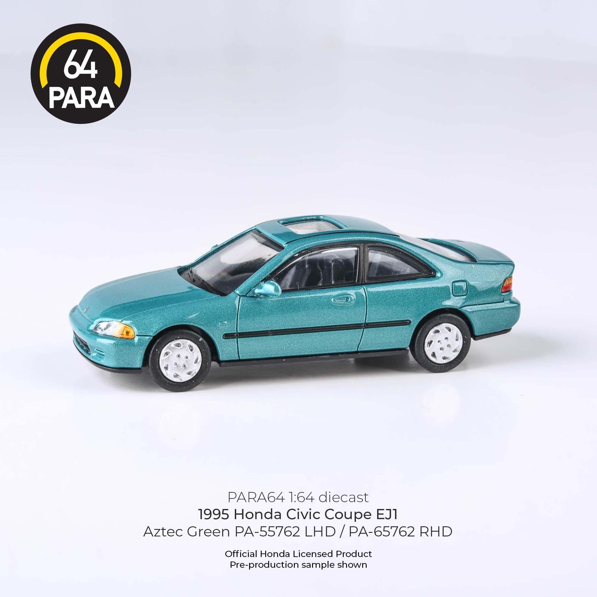 Para64 1995 Honda Civic Coupe EJ1 Green -PA55762