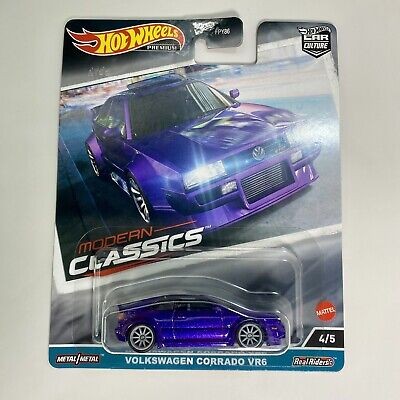 Hot Wheels Premium Car Culture Modern Classic Volkswagen Corrado VR6 -HKC65 + Koruma Kabı