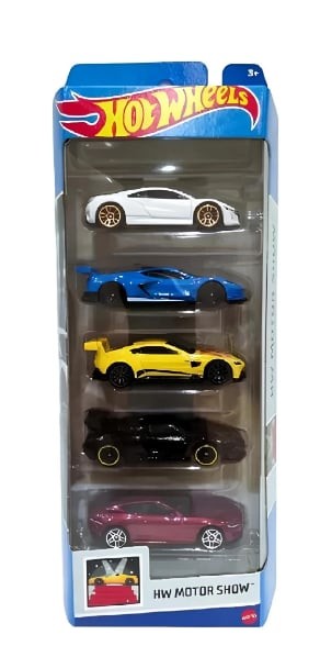 Hot Wheels HW Motor Shov 5' li Arabalar -HTV49-JA10C (görselde ki model gönderilir)