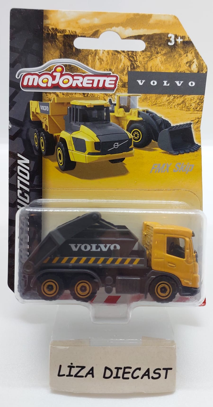 Majorette Construction İş Makineleri Volvo 6'lı Set