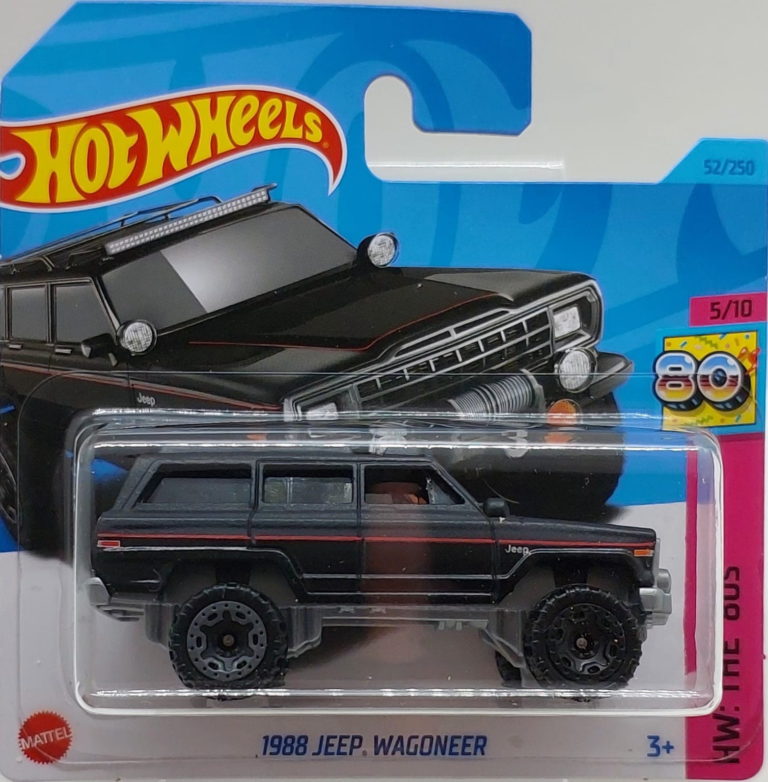 Hot Wheels HW: The '80s 1988 Jeep Wagoneer -HKJ63