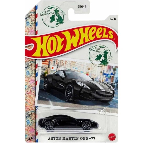 Hot Wheels Uluslararası Arabalar HDH24- Aston Martin One-77 