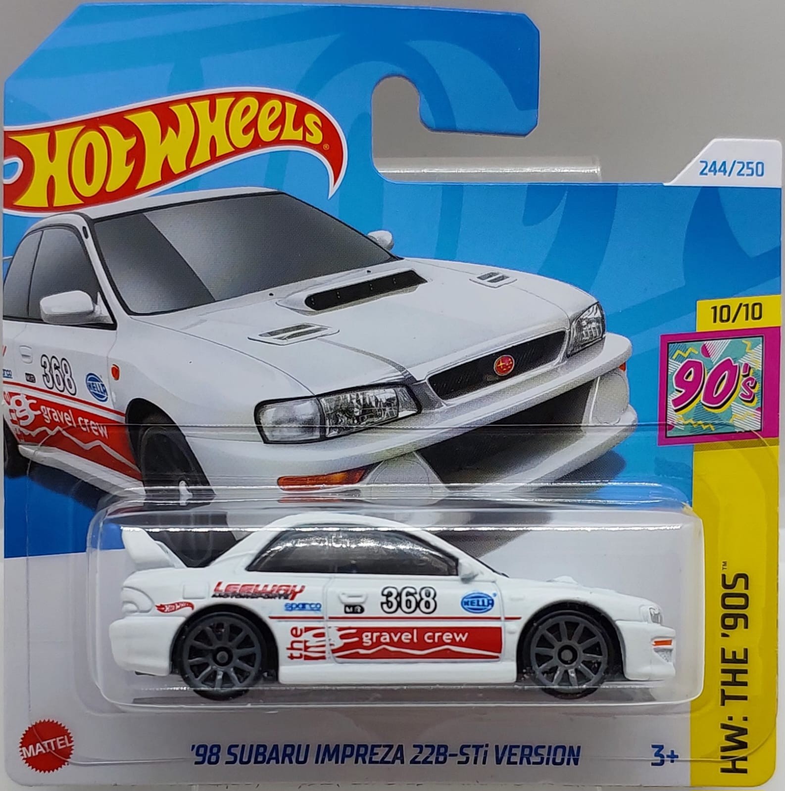 Hot Wheels HW: The '90S '98 Subaru Impreza 22B-STI Version -HTB12