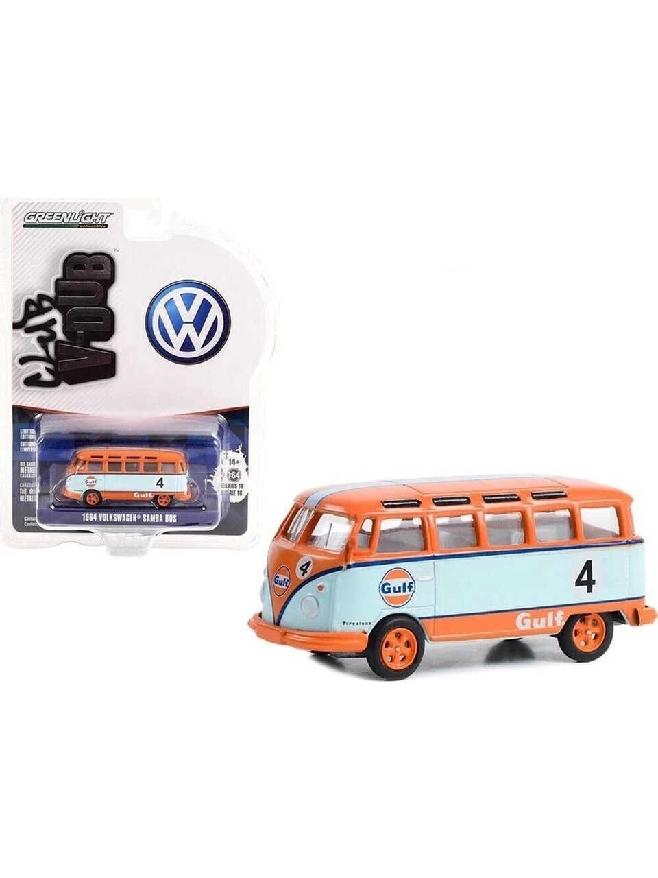 Greenlight Club V-Dub 1964 Volkswagen Samba Bus -#36070-B
