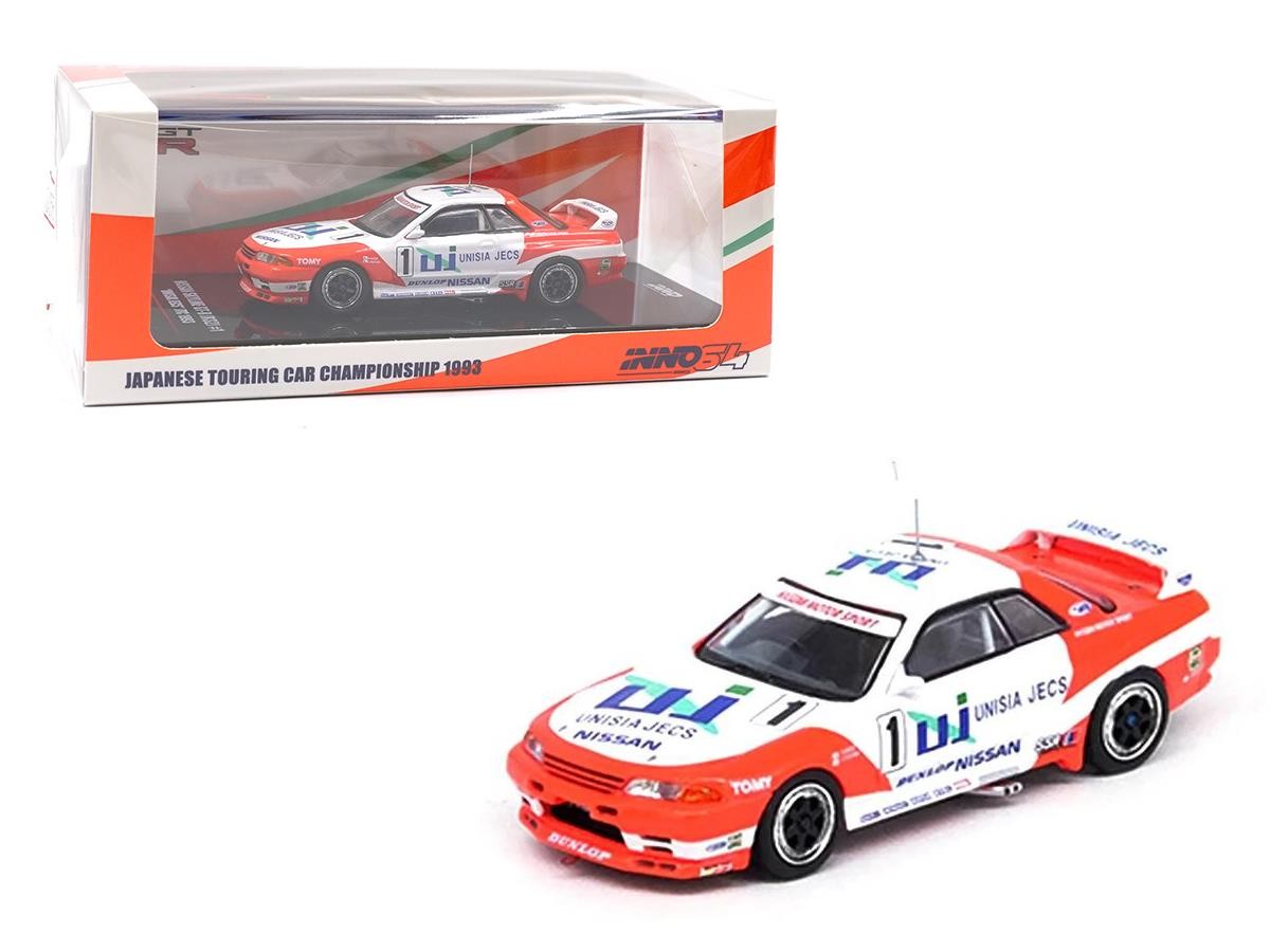 Inno64 Nissan Skyline GT-R (R32) #1 "UNISIA JECS" JTC 1993