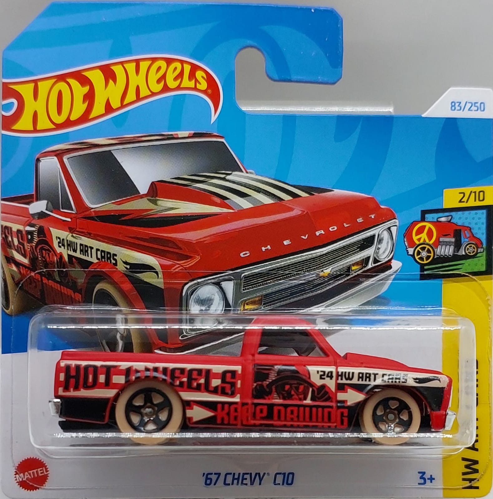 Hot Wheels HW Art Cars '67 Chevy C10 -HTD72