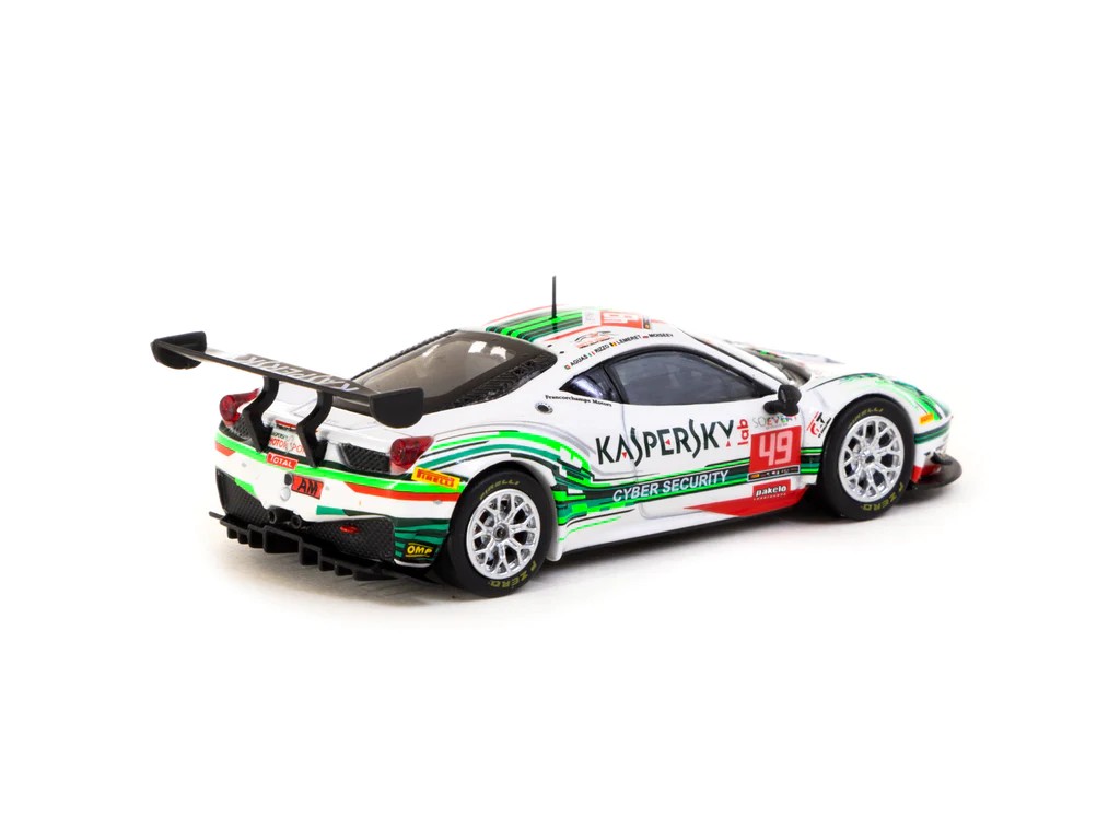 Tarmac Works X iXO Models Ferrari 458 Italia GT3 24 hours of Spa 2016 #49 - HOBBY64 -T64-074-16SPA49