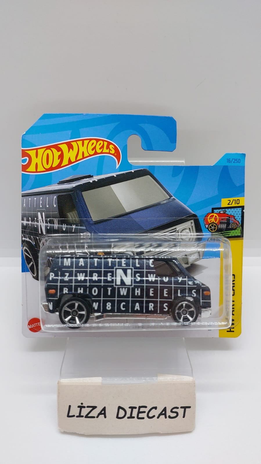 Hot Wheels Art Cars 70s Van Koyu Lacivert -HKK16