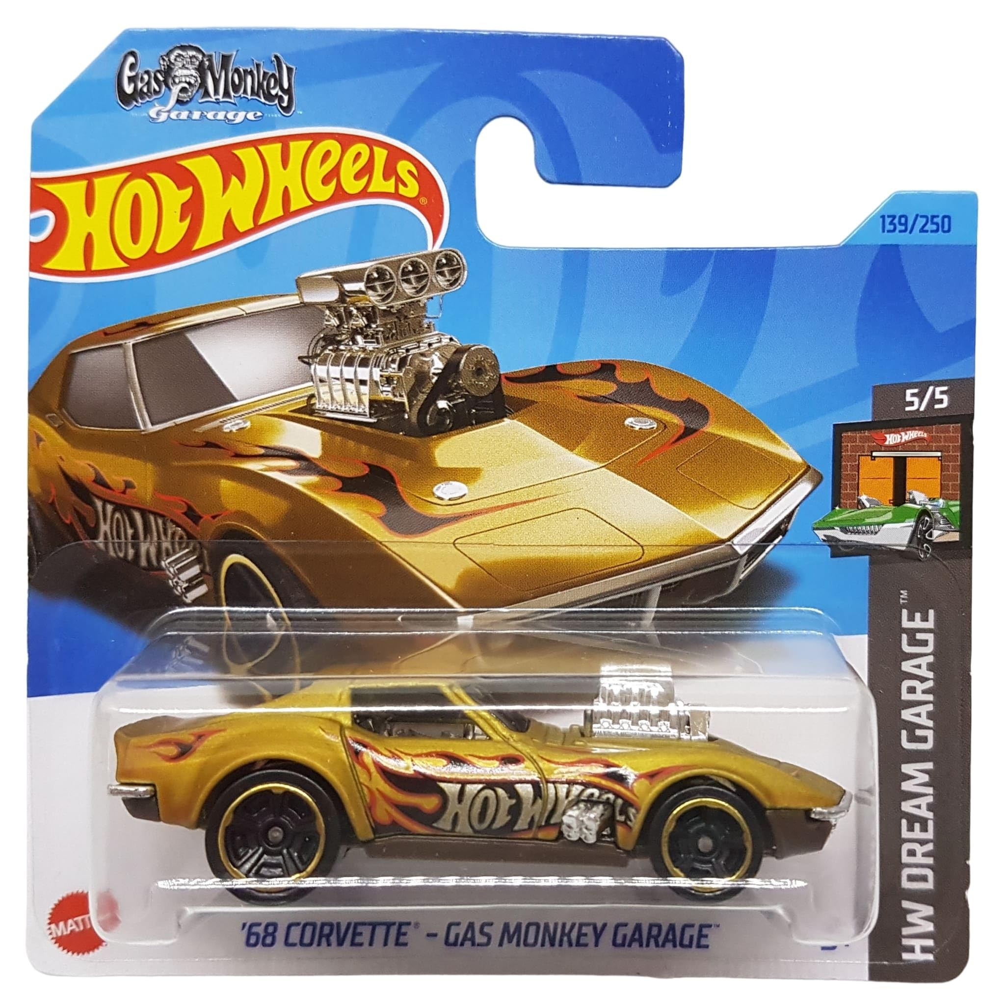 Hot Wheels '68 Corvette Gas Monkey Garage -HKH23