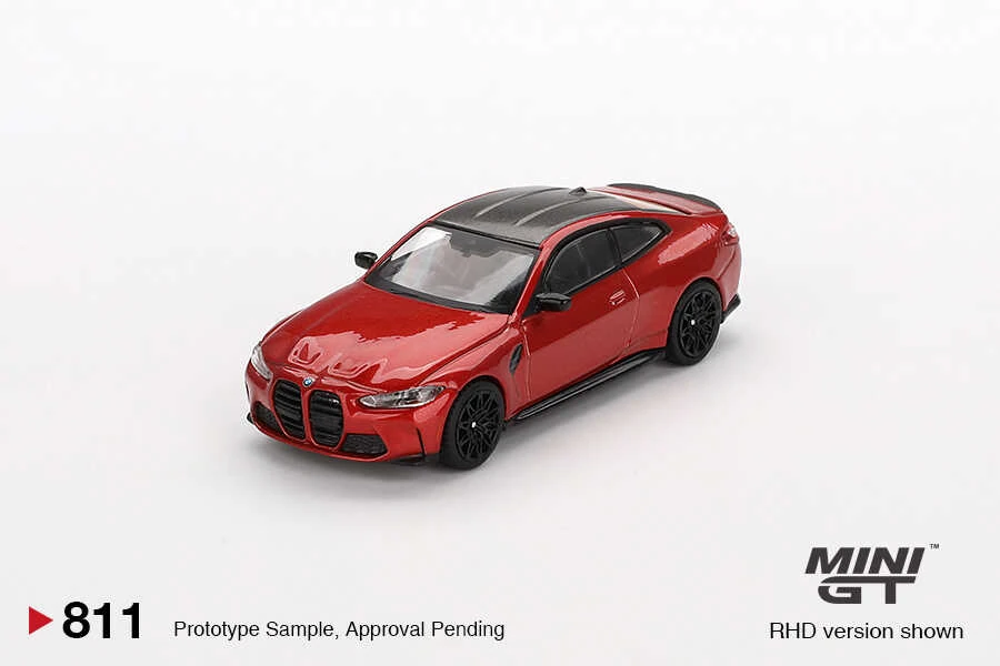 Mini GT BMW M4 Competition (G82) Sakhir Orange RHD -MGT00811-R