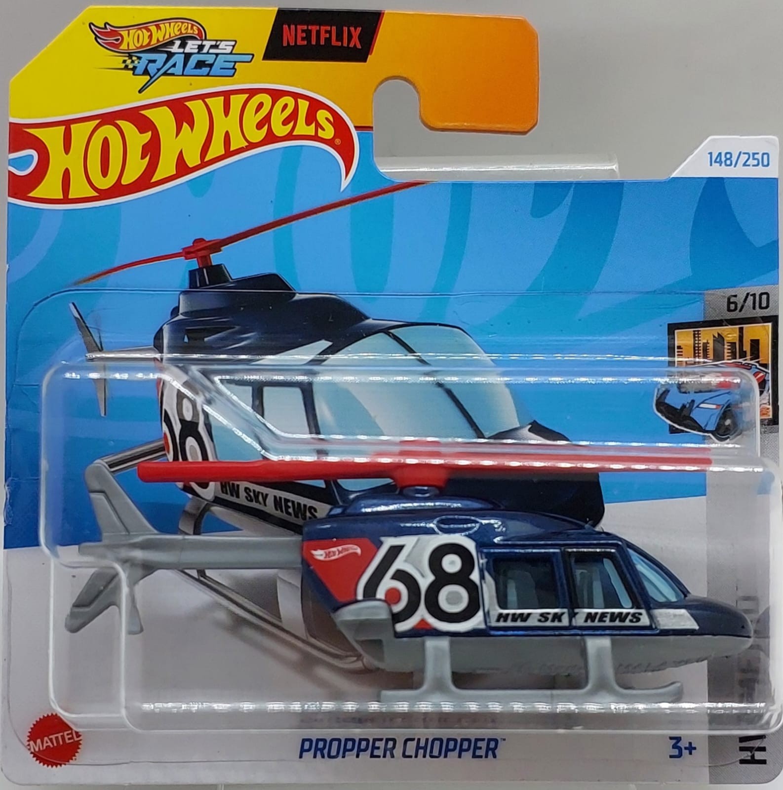 Hot Wheels HW Metro Propper Chopper -HTD69